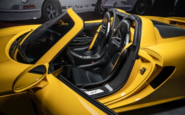 Used-2005-Porsche-Carrera-GT-Coupe-Fayence-Yellow-RARE-Collector-Quality-Serviced-Perfect