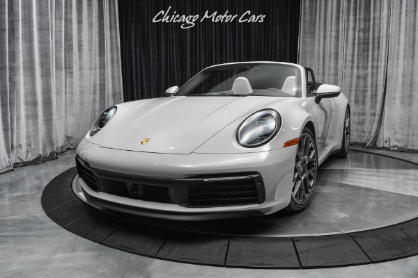 Used 2020 Porsche 911 Carrera S Cabriolet RARE CHALK COLOR! Sport Package! for sale Sold at Chicago Motor Cars in West Chicago IL 60185 2