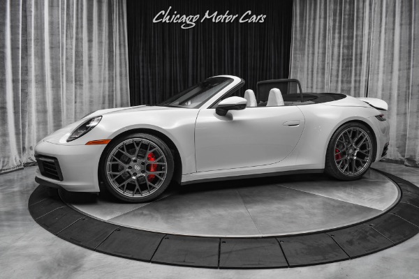 Used 2020 Porsche 911 Carrera S Cabriolet RARE CHALK COLOR! Sport Package! for sale Sold at Chicago Motor Cars in West Chicago IL 60185 1