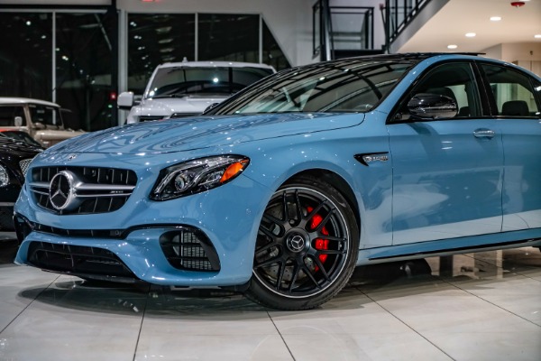 Used 2020 Mercedes-Benz AMG E63 S SEDAN 4MATIC DRIVER ASSIST PKG! AMG NIGHT PKG! LIGHTING PKG! for sale Sold at Chicago Motor Cars in West Chicago IL 60185 2