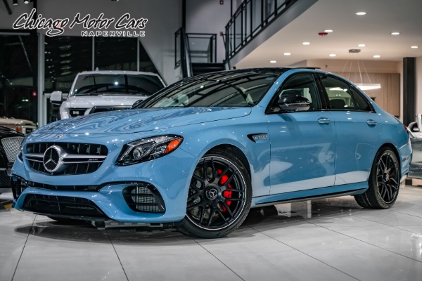 Used 2020 Mercedes-Benz AMG E63 S SEDAN 4MATIC DRIVER ASSIST PKG! AMG NIGHT PKG! LIGHTING PKG! for sale Sold at Chicago Motor Cars in West Chicago IL 60185 1