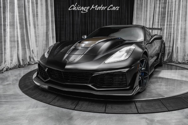 Used 2019 Chevrolet Corvette ZR1 MANUAL TRANSMISSION! ONLY 4,381 MILES! SATIN PPF! ZTK TRACK PERFORMANCE for sale Sold at Chicago Motor Cars in West Chicago IL 60185 2