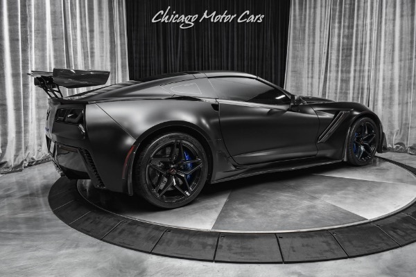 Used-2019-Chevrolet-Corvette-ZR1-MANUAL-TRANSMISSION-ONLY-4381-MILES-SATIN-PPF-ZTK-TRACK-PERFORMANCE