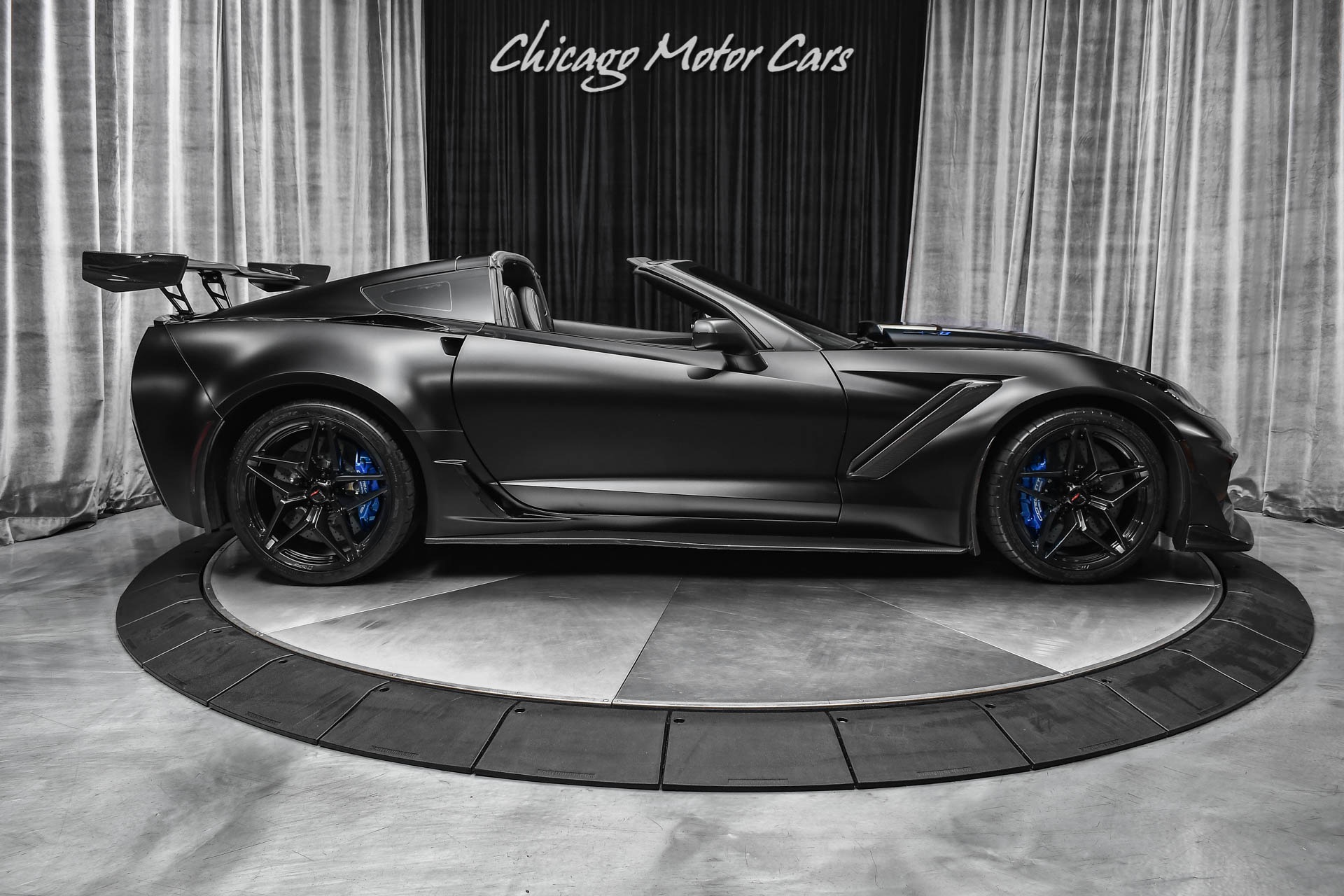 Used-2019-Chevrolet-Corvette-ZR1-MANUAL-TRANSMISSION-ONLY-4381-MILES-SATIN-PPF-ZTK-TRACK-PERFORMANCE