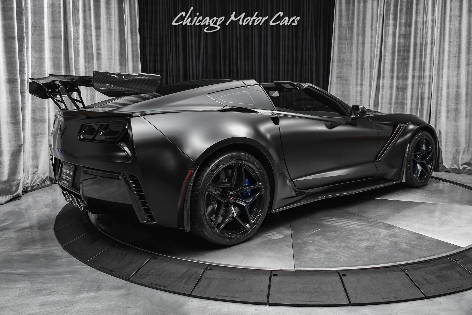 Used-2019-Chevrolet-Corvette-ZR1-MANUAL-TRANSMISSION-ONLY-4381-MILES-SATIN-PPF-ZTK-TRACK-PERFORMANCE