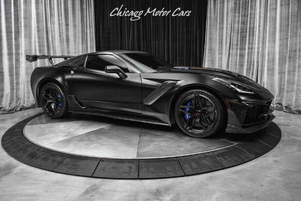 Used-2019-Chevrolet-Corvette-ZR1-MANUAL-TRANSMISSION-ONLY-4381-MILES-SATIN-PPF-ZTK-TRACK-PERFORMANCE