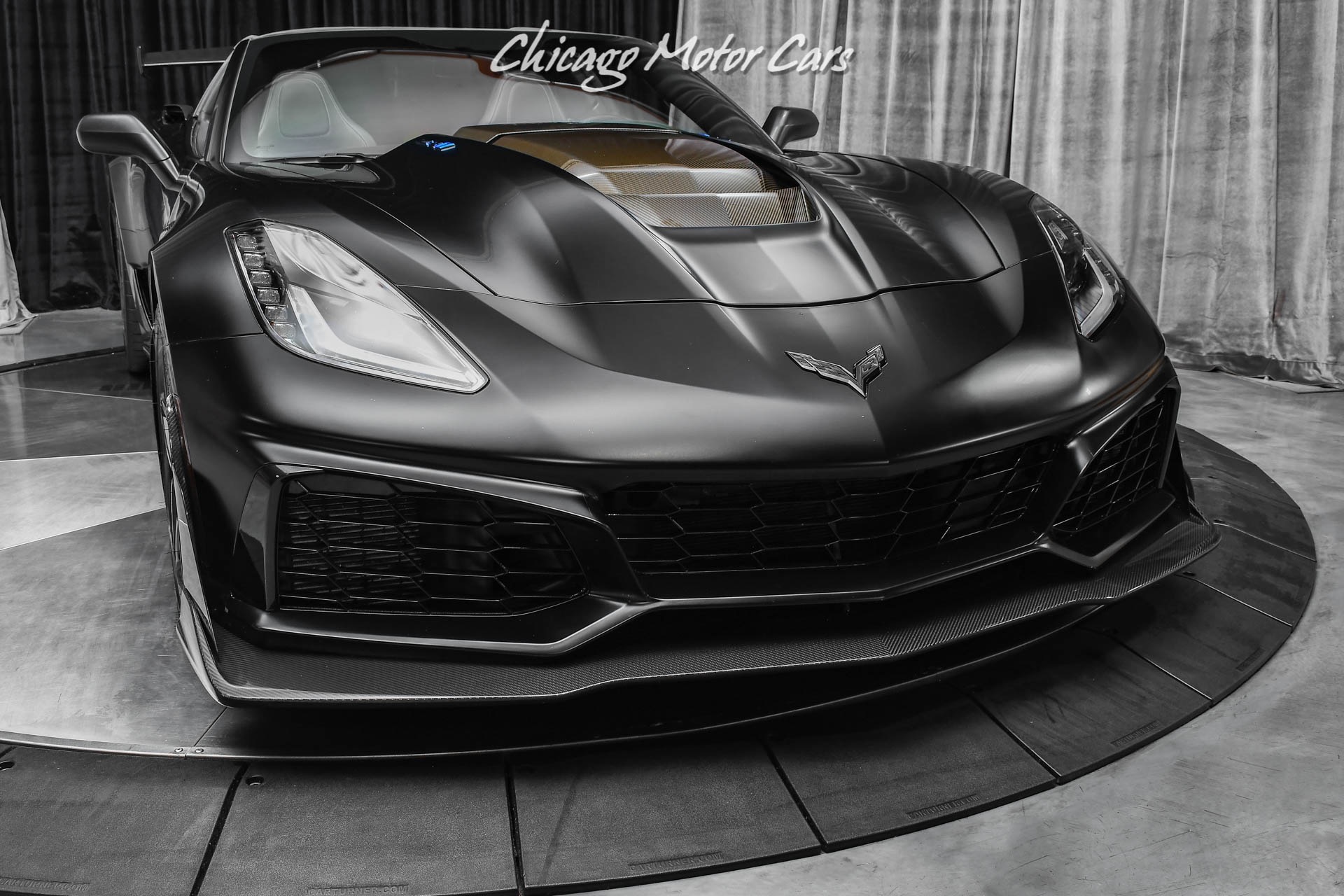 Used-2019-Chevrolet-Corvette-ZR1-MANUAL-TRANSMISSION-ONLY-4381-MILES-SATIN-PPF-ZTK-TRACK-PERFORMANCE