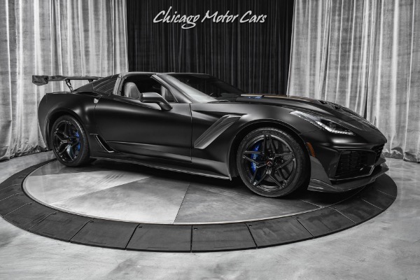 Used 2019 Chevrolet Corvette ZR1 MANUAL TRANSMISSION! ONLY 4,381 MILES! SATIN PPF! ZTK TRACK PERFORMANCE for sale Sold at Chicago Motor Cars in West Chicago IL 60185 6