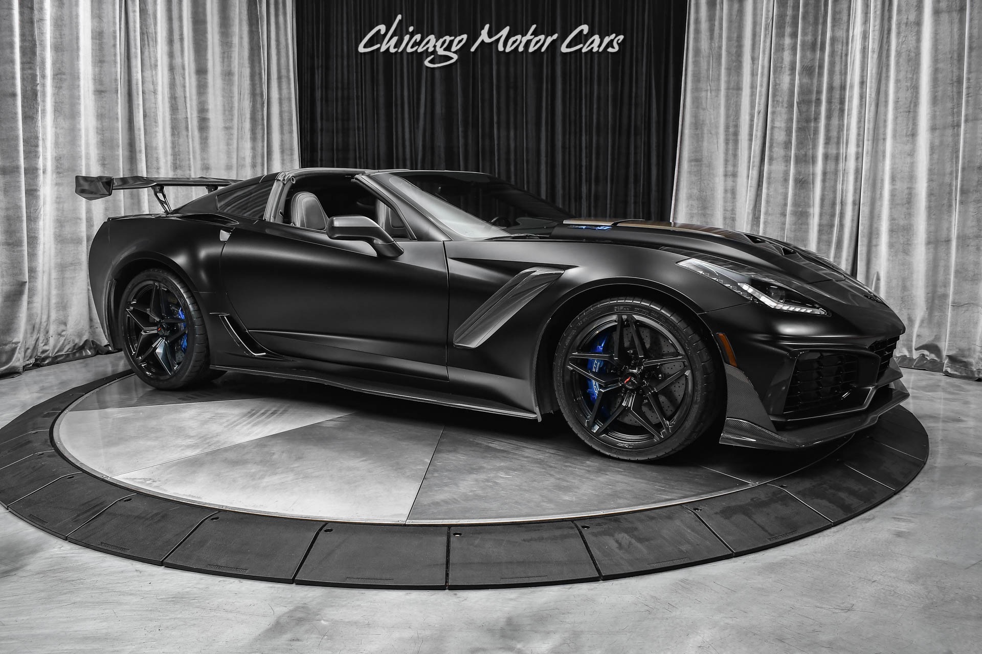 Used-2019-Chevrolet-Corvette-ZR1-MANUAL-TRANSMISSION-ONLY-4381-MILES-SATIN-PPF-ZTK-TRACK-PERFORMANCE