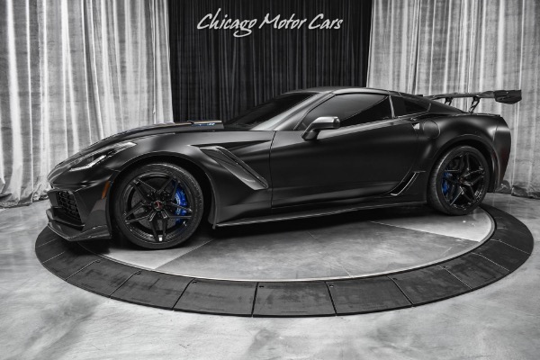 Used 2019 Chevrolet Corvette ZR1 MANUAL TRANSMISSION! ONLY 4,381 MILES! SATIN PPF! ZTK TRACK PERFORMANCE for sale Sold at Chicago Motor Cars in West Chicago IL 60185 1