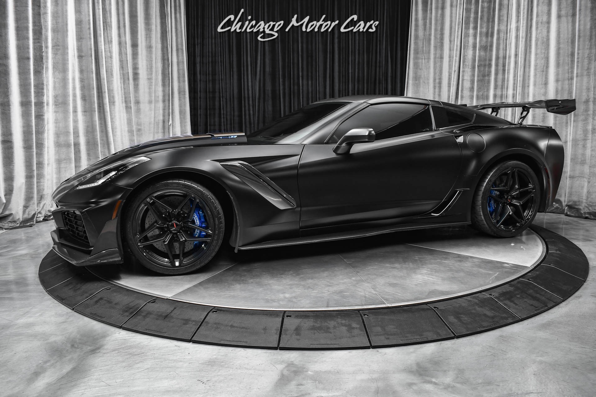 Used-2019-Chevrolet-Corvette-ZR1-MANUAL-TRANSMISSION-ONLY-4381-MILES-SATIN-PPF-ZTK-TRACK-PERFORMANCE