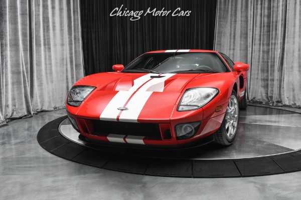 Used 2005 Ford GT ONLY 92 ORIGINAL MILES! COLLECTOR QUALITY! ALL 4 OPTIONS! for sale Sold at Chicago Motor Cars in West Chicago IL 60185 2