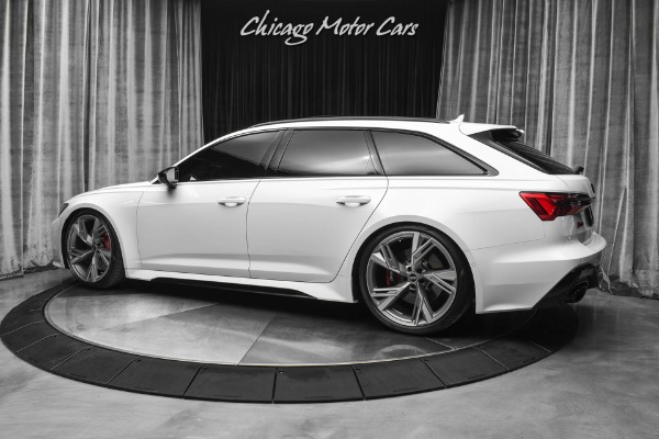 Used 2021 Audi RS6 4.0T quattro Avant EXECUTIVE PKG! BLACK OPTIC PKG! SPORT EXHAUST! for sale Sold at Chicago Motor Cars in West Chicago IL 60185 3