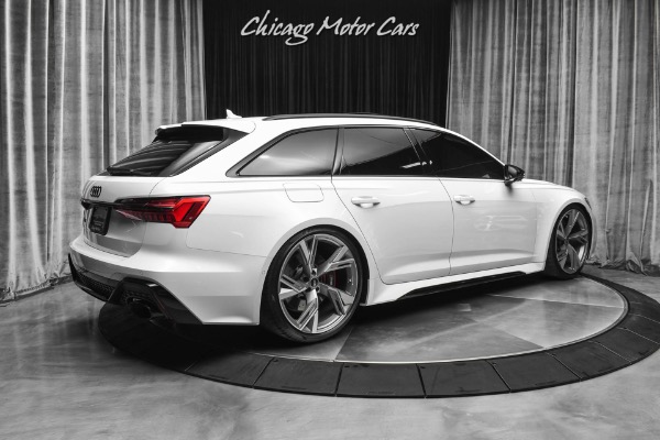 Used 2021 Audi RS6 4.0T quattro Avant EXECUTIVE PKG! BLACK OPTIC PKG! SPORT EXHAUST! for sale Sold at Chicago Motor Cars in West Chicago IL 60185 5