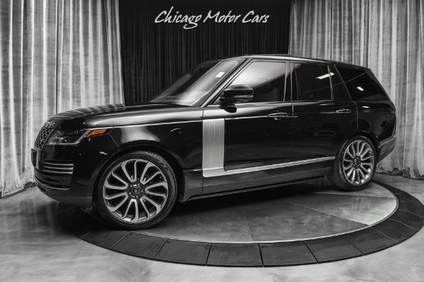 Used 2019 Land Rover Range Rover Autobiography AWD 5.0L V8 Supercharged Power Side Steps! Diamond Turned ATB Wheels! Loaded! for sale Sold at Chicago Motor Cars in West Chicago IL 60185 1