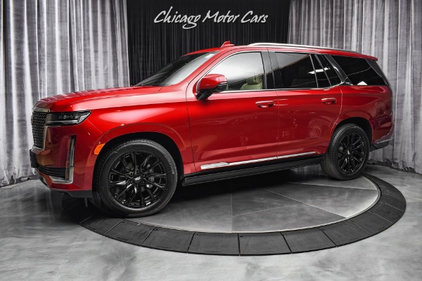 Used 2021 Cadillac Escalade Premium Luxury 4WD DRIVER ASSIST TECH PKG! LOADED! 29 MILES! for sale Sold at Chicago Motor Cars in West Chicago IL 60185 1