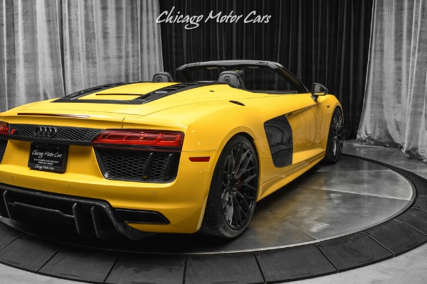 Used-2017-Audi-R8-52-quattro-V10-Spyder-TASTEFULLY-MODIFIED-TONS-OF-CARBON-6500-MILES