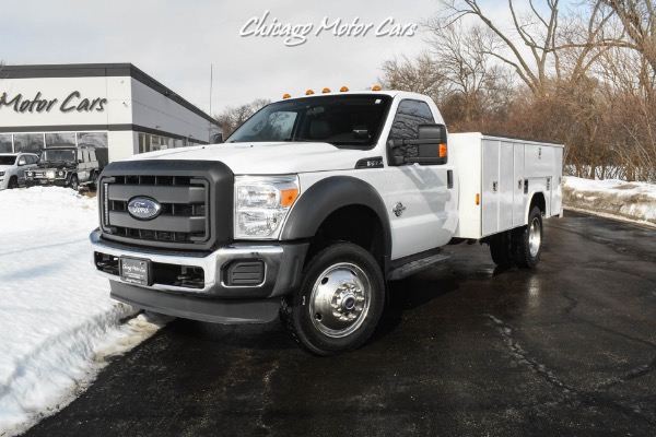 Used 2016 Ford F450 6.7 PowerStroke Diesel 4x4 Service Truck for sale Sold at Chicago Motor Cars in West Chicago IL 60185 2