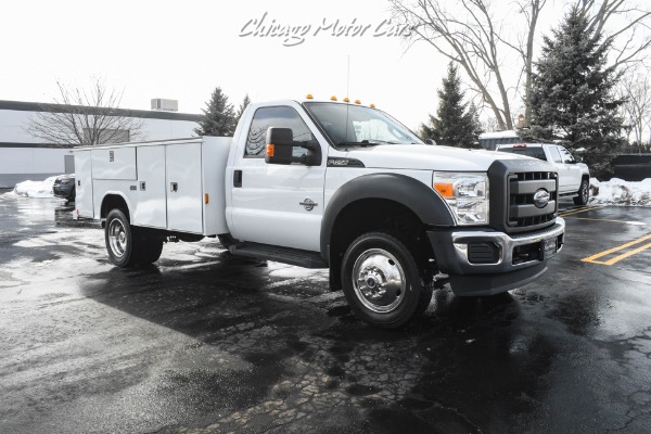 Used 2016 Ford F450 6.7 PowerStroke Diesel 4x4 Service Truck for sale Sold at Chicago Motor Cars in West Chicago IL 60185 6