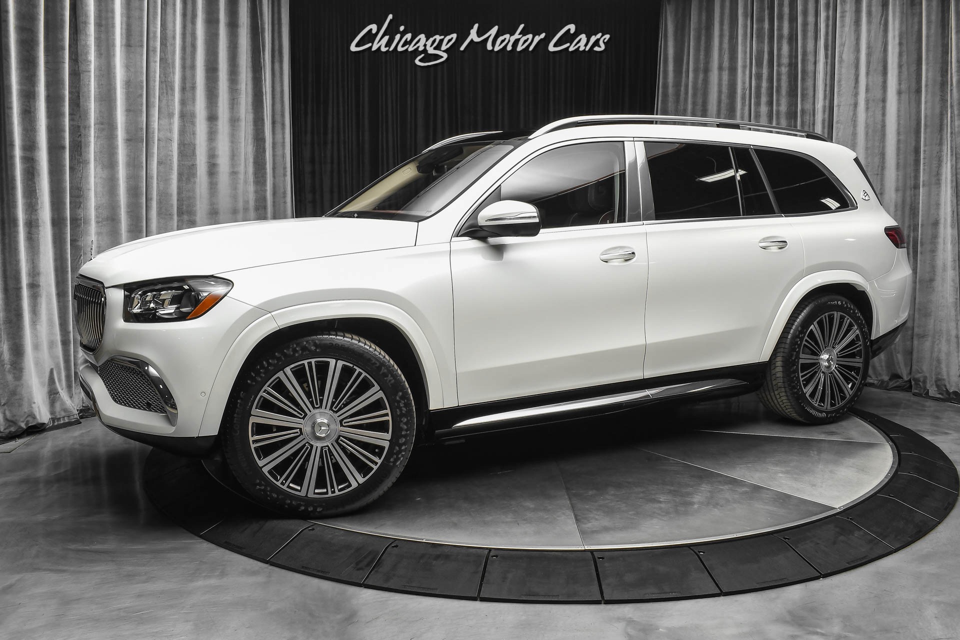Used 2021 Mercedes-Benz GLS600 Maybach 4 Matic GLS600 4-Matic Maybach SUV 4-SEAT CONFIGURATION! ONLY 16 MILES! RARE! for sale Sold at Chicago Motor Cars in West Chicago IL 60185 1