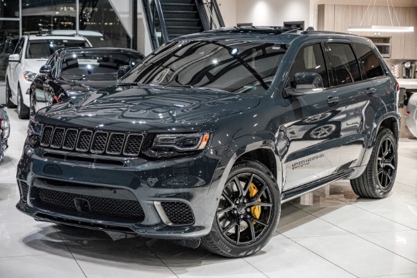 Used 2018 Jeep Grand Cherokee Trackhawk HARMAN KARDON SOUND! PANO! 20 INCH BLACK SATIN WHEELS! for sale Sold at Chicago Motor Cars in West Chicago IL 60185 4
