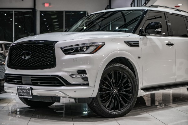 Used 2018 INFINITI QX80 AWD LOADED! REAR ENTERTAINMENT! ONE OWNER! REAR CAMERA! for sale Sold at Chicago Motor Cars in West Chicago IL 60185 2