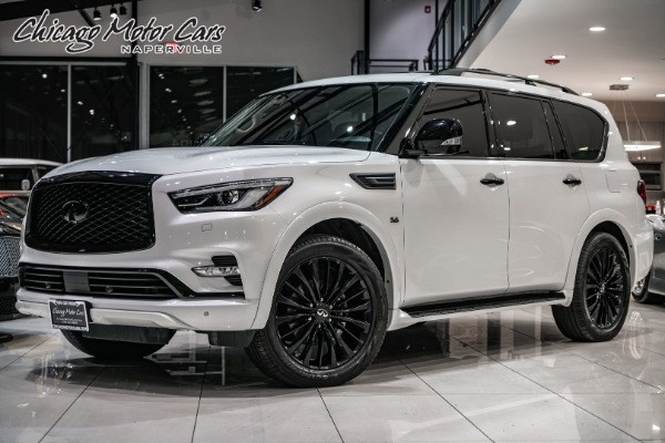 Used 2018 INFINITI QX80 AWD LOADED! REAR ENTERTAINMENT! ONE OWNER! REAR CAMERA! for sale Sold at Chicago Motor Cars in West Chicago IL 60185 1