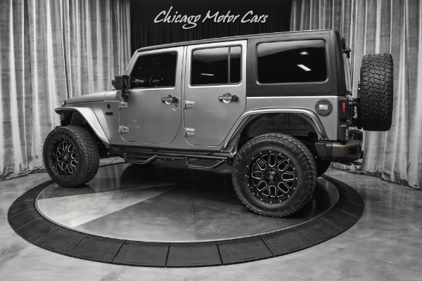 Used 2017 Jeep Wrangler Unlimited 4x4 75th Anniversary XD Series Wheels! Huge Upgrades! Leather! for sale Sold at Chicago Motor Cars in West Chicago IL 60185 3