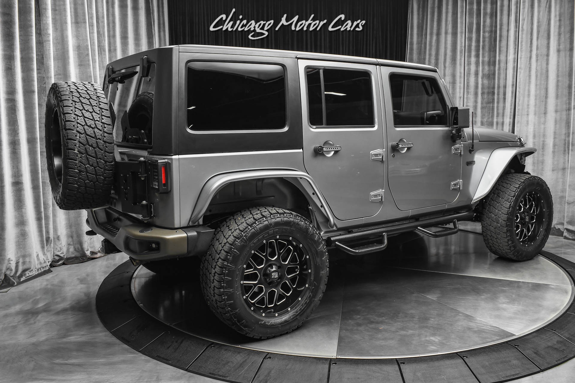 Used-2017-Jeep-Wrangler-Unlimited-4x4-75th-Anniversary-XD-Series-Wheels-Huge-Upgrades-Leather