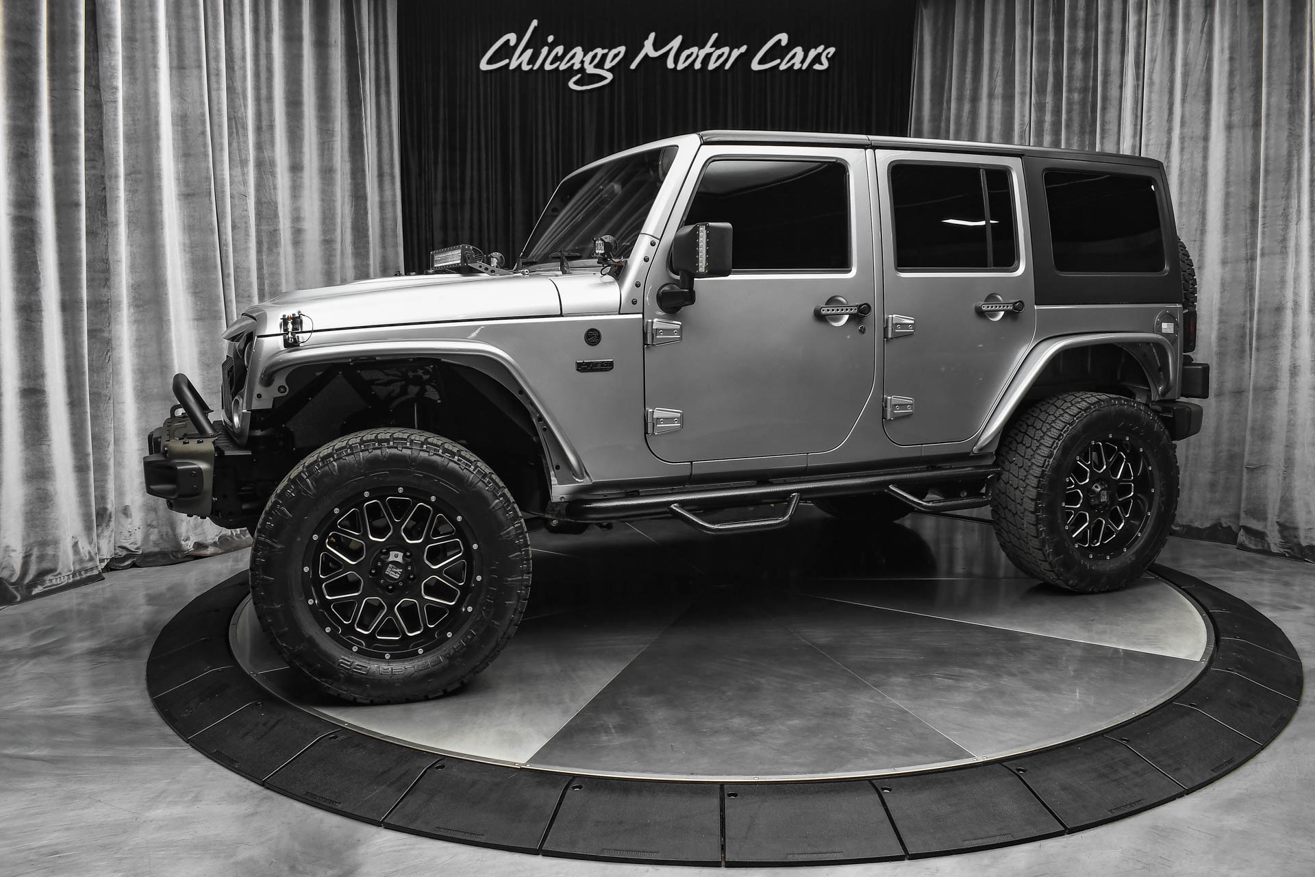 Used 2017 Jeep Wrangler Unlimited 4x4 75th Anniversary XD Series Wheels! Huge Upgrades! Leather! for sale Sold at Chicago Motor Cars in West Chicago IL 60185 1