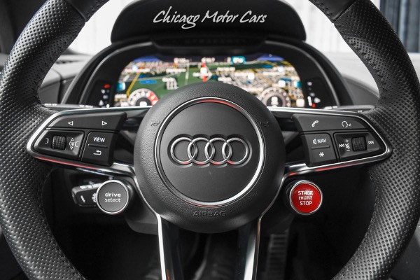 Used-2018-Audi-R8-52L-V10-RWS-Coupe-RARE-Rear-Wheel-Drive-Model-White-Side-Blades