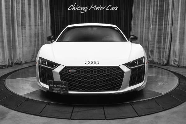 Used-2018-Audi-R8-52L-V10-RWS-Coupe-RARE-Rear-Wheel-Drive-Model-White-Side-Blades