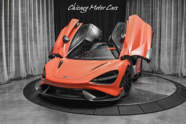 Used 2021 Mclaren 765LT RARE Nardo Orange Elite Paint! Sold Out Worldwide! for sale Sold at Chicago Motor Cars in West Chicago IL 60185 2
