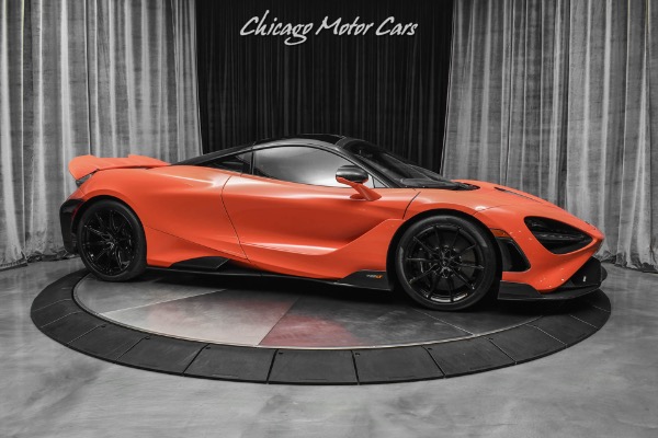 Used 2021 Mclaren 765LT RARE Nardo Orange Elite Paint! Sold Out Worldwide! for sale Sold at Chicago Motor Cars in West Chicago IL 60185 6