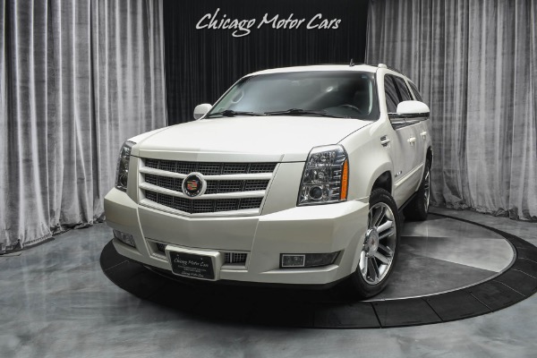 Used 2014 Cadillac Escalade Premium $75k+MSRP! White Diamond Tricoat Paint! for sale Sold at Chicago Motor Cars in West Chicago IL 60185 2