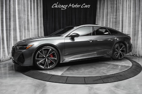 Used 2021 Audi RS7 4.0T quattro Sedan for sale Sold at Chicago Motor Cars in West Chicago IL 60185 1