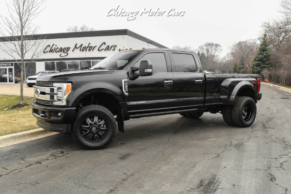 Used 2019 Ford F-350 Super Duty Limited Lifted and Upgraded Wheels! PowerStroke 6.7L Diesel! for sale Sold at Chicago Motor Cars in West Chicago IL 60185 1