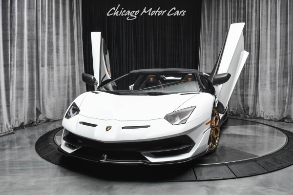 Used 2020 Lamborghini Aventador LP 770-4 SVJ Roadster Only 1,000 Miles! Carbon Fiber! Stunning! LOADED! for sale Sold at Chicago Motor Cars in West Chicago IL 60185 2