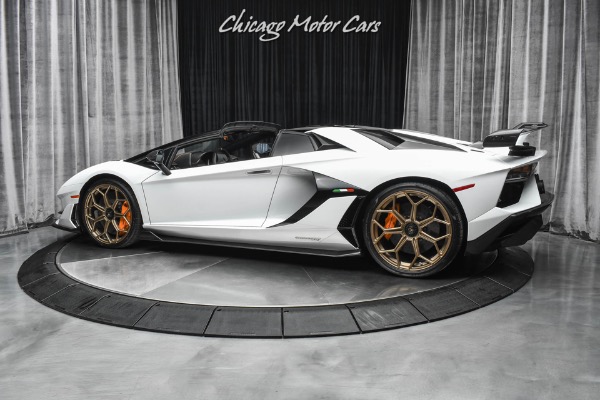 Used 2020 Lamborghini Aventador LP 770-4 SVJ Roadster Only 1,000 Miles! Carbon Fiber! Stunning! LOADED! for sale Sold at Chicago Motor Cars in West Chicago IL 60185 3