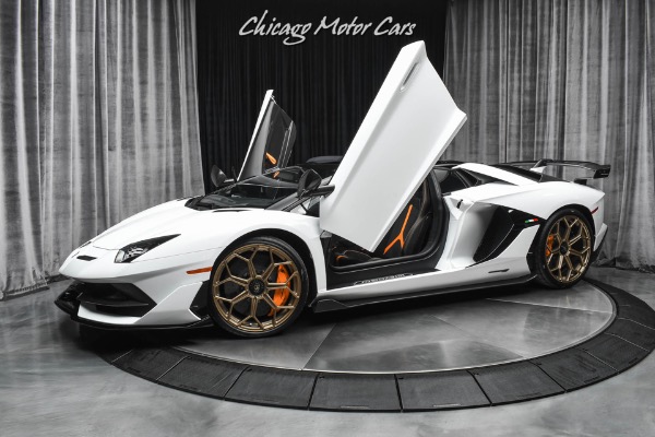 Used 2020 Lamborghini Aventador LP 770-4 SVJ Roadster Only 1,000 Miles! Carbon Fiber! Stunning! LOADED! for sale Sold at Chicago Motor Cars in West Chicago IL 60185 1