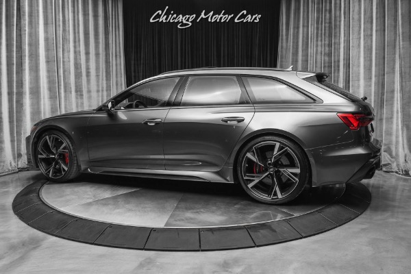 Used 2021 Audi RS6 4.0T Quattro Avant Executive Package! Red Carbon Ceramic Brakes! for sale Sold at Chicago Motor Cars in West Chicago IL 60185 3