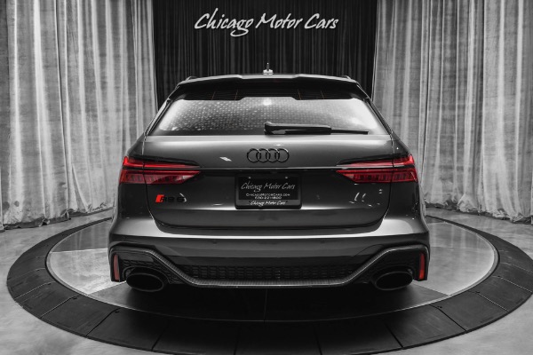 Used 2021 Audi RS6 4.0T Quattro Avant Executive Package! Red Carbon Ceramic Brakes! for sale Sold at Chicago Motor Cars in West Chicago IL 60185 4