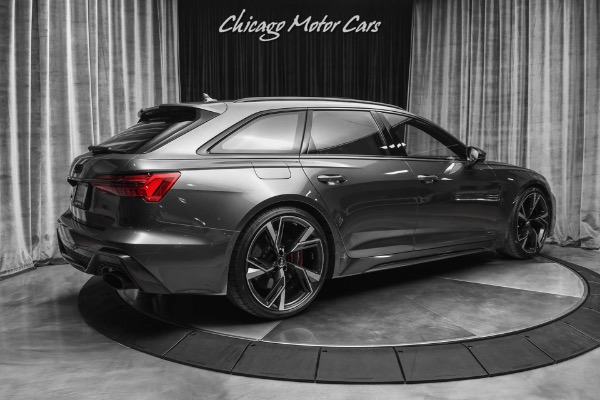 Used 2021 Audi RS6 4.0T Quattro Avant Executive Package! Red Carbon Ceramic Brakes! for sale Sold at Chicago Motor Cars in West Chicago IL 60185 5