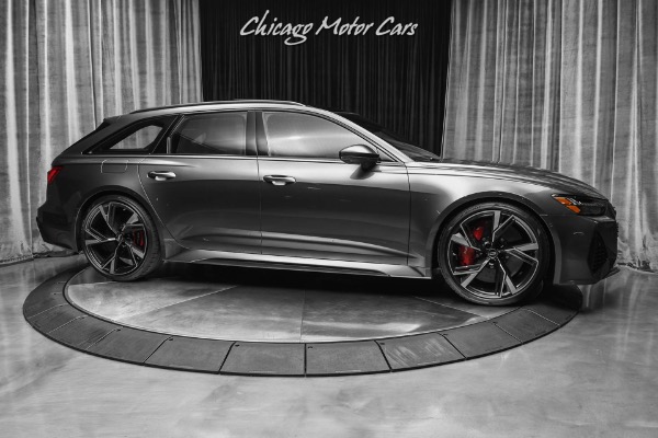 Used 2021 Audi RS6 4.0T Quattro Avant Executive Package! Red Carbon Ceramic Brakes! for sale Sold at Chicago Motor Cars in West Chicago IL 60185 6