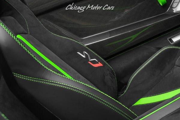 Used-2021-Lamborghini-Aventador-SVJ-LP770-4-Roadster-Verde-Mantis-Pearl-Effect-ONLY-104-Miles-Incredible