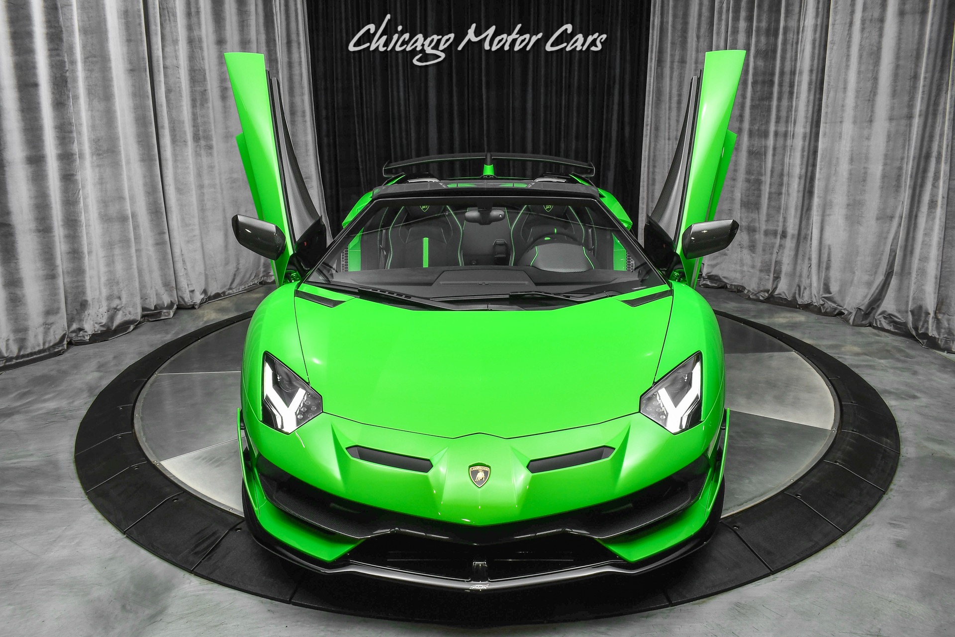 Used-2021-Lamborghini-Aventador-SVJ-LP770-4-Roadster-Verde-Mantis-Pearl-Effect-ONLY-104-Miles-RARE-LOADED