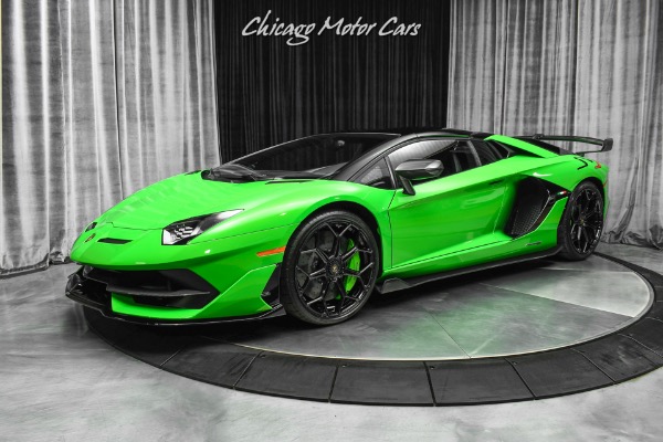 Used-2021-Lamborghini-Aventador-SVJ-LP770-4-Roadster-Verde-Mantis-Pearl-Effect-ONLY-104-Miles-RARE-LOADED