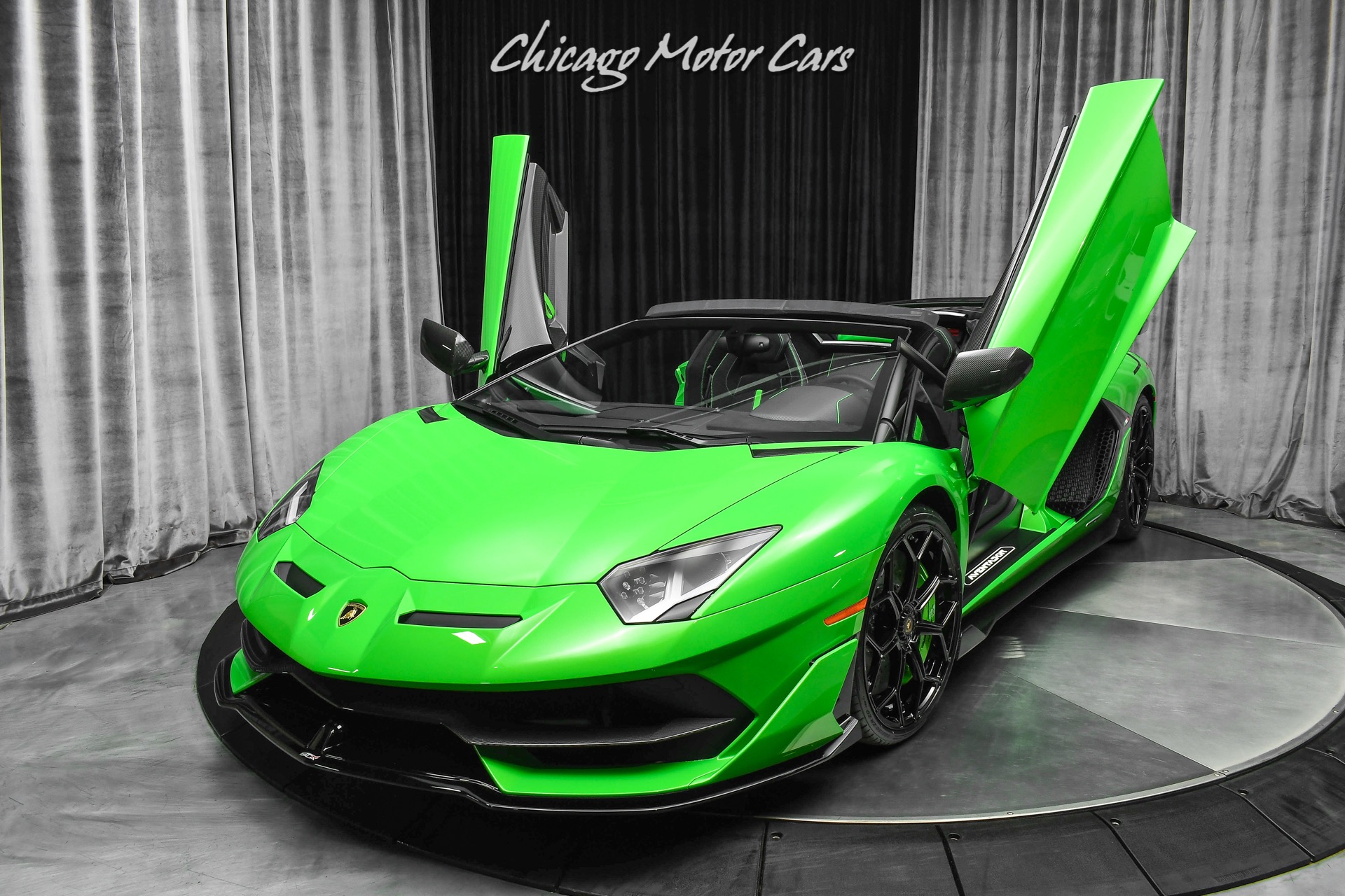 Used-2021-Lamborghini-Aventador-SVJ-LP770-4-Roadster-Verde-Mantis-Pearl-Effect-ONLY-104-Miles-RARE-LOADED