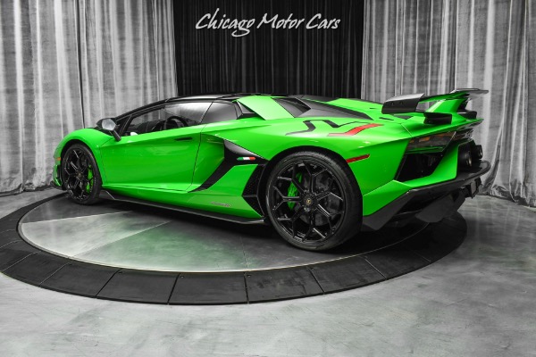 Used-2021-Lamborghini-Aventador-SVJ-LP770-4-Roadster-Verde-Mantis-Pearl-Effect-ONLY-104-Miles-RARE-LOADED