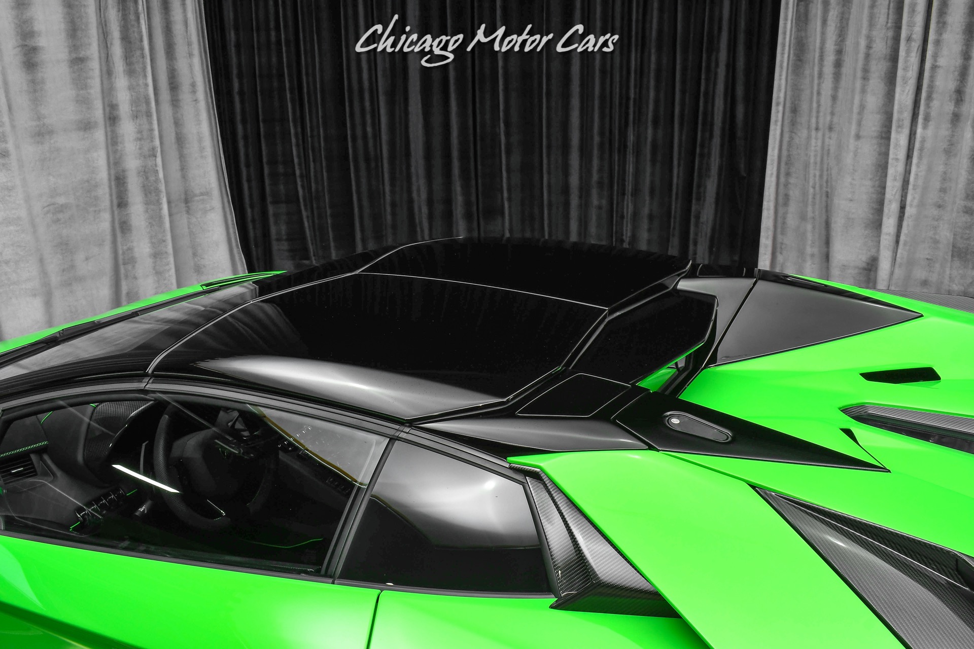 Used-2021-Lamborghini-Aventador-SVJ-LP770-4-Roadster-Verde-Mantis-Pearl-Effect-ONLY-104-Miles-RARE-LOADED